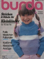 Burda special Stricken und Hakeln fur Kleinkinder (  ) 1984 SH 4/84 726
