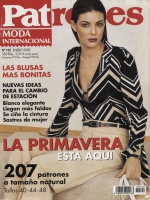  	 PATRONES 192 MODA INTERNACIONAL 2002 