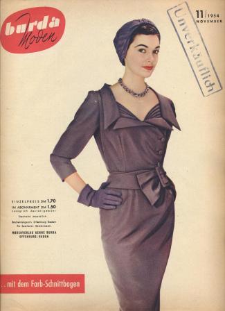  BURDA MODEN 1954 11