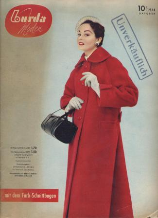  BURDA MODEN 1955 10