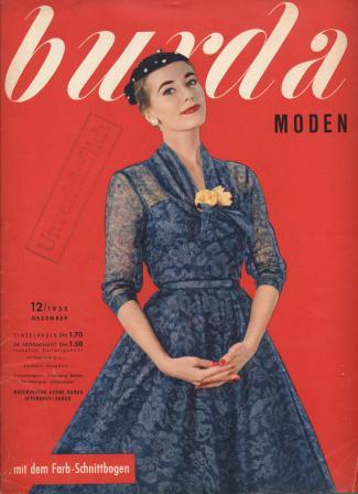  BURDA MODEN 1955 12