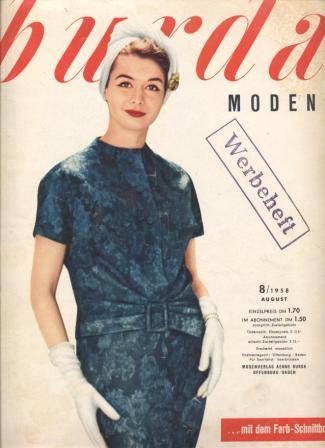  BURDA MODEN 1958 8