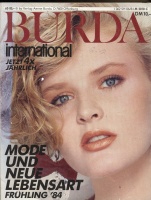 BURDA () INTERNATIONAL 1984 1 FRÜHLING