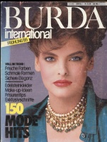 BURDA () INTERNATIONAL 1985 1 FRÜHLING