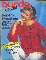 Burda spezial Ferien-maschen E804 1985