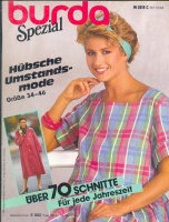   (BURDA SPECIAL)   Hurbsche Umstands-mode 802 1985