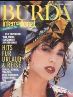 BURDA () INTERNATIONAL 1986 2 SOMMER