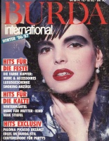  BURDA () INTERNATIONAL 1986 4 WINTER