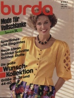  BURDA SPECIAL PLUS () Mode für Vollschlanke (  ) 1986 2