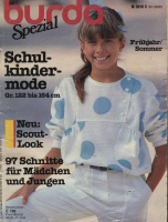 BURDA SPECIAL () SCHUL-KINDER-MODE ( ) E796 1985 SH 08/85