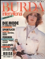 BURDA () INTERNATIONAL 1987 1 FRÜHLING
