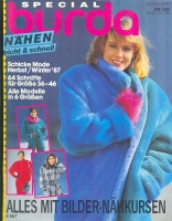 BURDA SPECIAL Nahen leicht & schnell 1987 Е907 SH 25/87 BURDA SPECIAL Nahen leicht & schnell 1987 Е907 SH 25/87