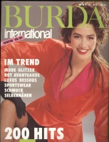 BURDA () INTERNATIONAL 1988 4 WINTER
