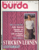  Burda special Stricken Lernen Leichtgemacht 976 1988 (   )