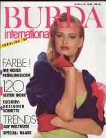 BURDA () INTERNATIONAL 1989 1 FRÜHLING