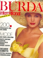 BURDA () INTERNATIONAL 1989 2 sommer