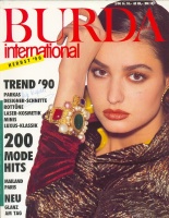 BURDA () INTERNATIONAL 1990 3 HERBST