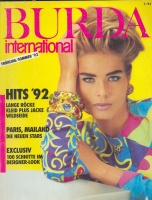 BURDA () INTERNATIONAL 1992 1 FRÜHLING