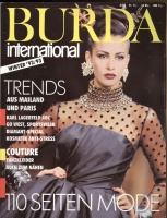 BURDA () INTERNATIONAL 1992 4 WINTER