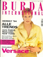 BURDA () INTERNATIONAL 1994 3 HERBST