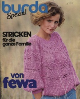 BURDA spezial  1985 E797 Stricken für die ganze Familie