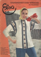 Elsa HANDARBEIT und Wäsche 1956 09