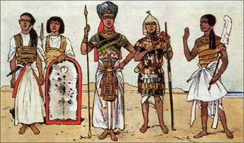 Древний Египет. Эпоха Рамсессидов. 1350-1200 гг. до н.э. Фараон и его слуги