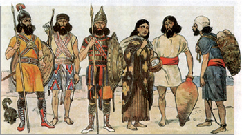 Ассирия XII-VII вв. до н.э. Воины