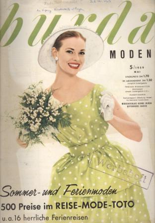  BURDA MODEN 1959 5