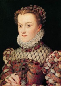 Франсуа Клуэ. Елизавета Австрийская, королева Франции. 1572