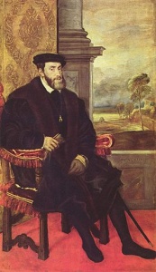 Тициан Портрет Карла V в кресле, 1548