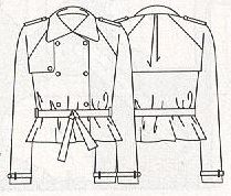 PATRONES №292 ESPECIAL PRIMAVERA модель 12. Бежевая куртка