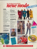  NEUE MODE 1986 10