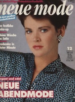 Журнал Neue Mode 1985 12