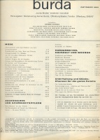  BURDA MODEN 1961 10