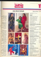 BURDA MODEN 1978 11