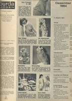  BURDA MODEN 1964 12