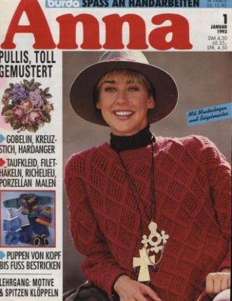 ANNA BURDA Spaß an Handarbeiten 1993 1