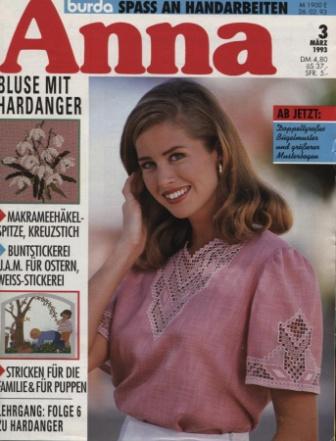 ANNA BURDA Spaß an Handarbeiten 1993 3