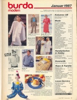  BURDA MODEN 1987 1   