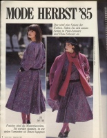  BURDA MODEN 1985 9