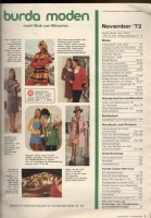  BURDA MODEN 1972 11