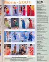  BURDA MODEN 2001 7