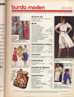  BURDA MODEN 1982 6