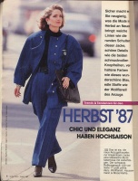  BURDA MODEN 1987 8