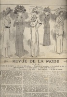Журнал мод Le Petit Echo de la Mode 1910 №13 Париж