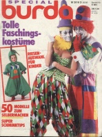  (BURDA SPECIAL)Tolle Faschings-Kostüme  1986 883 SH36/86