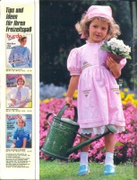  (BURDA SPECIAL) KLEIN-KINDER-MODE ( ) E791 1985