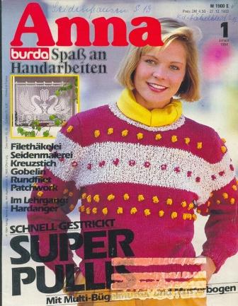  ANNA BURDA Spaß an Handarbeiten 1984 1