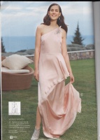 PATRONES №303 AVANCE verano 2011 апрель Модель 6. Розовое платье